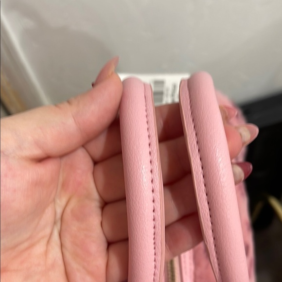 Pink Faux Fur Handbag - Picture 5 of 6